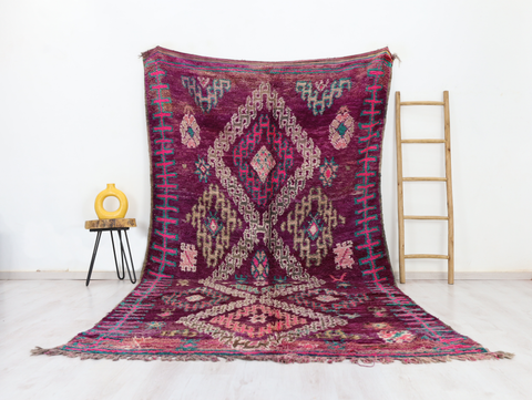Agellid Vintage Moroccan Rug 6'3" x 12'0"