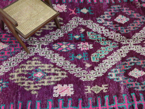 Agellid Vintage Moroccan Rug 6'3" x 12'0"