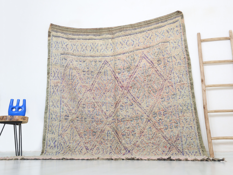 Tibra Vintage Moroccan Rug  6'3" x8'5"