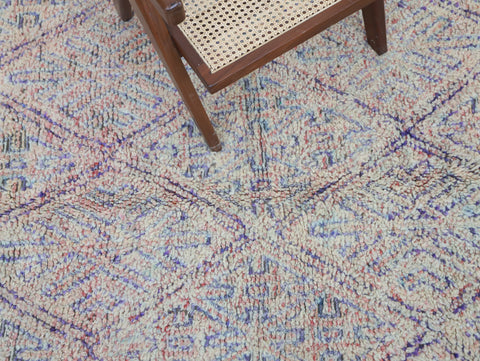 Tibra Vintage Moroccan Rug  6'3" x8'5"