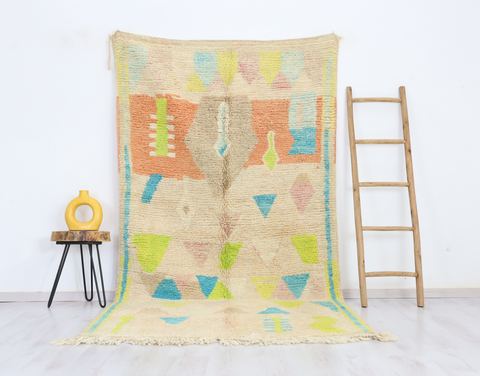 Tunaruz Moroccan Rug 5'1" x 9'2"