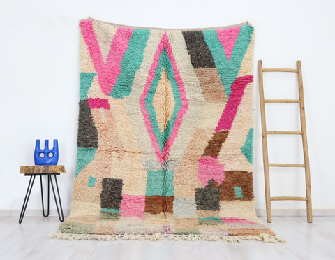 Tula Moroccan Rug 5'4" x 7'7"