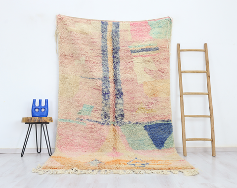 Tizay Moroccan Rug 5'1" x 8'9"