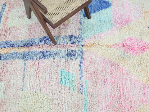 Tizay Moroccan Rug 5'1" x 8'9"