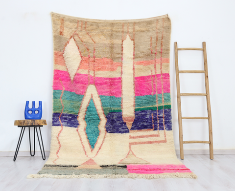 Tudert Moroccan Rug 5'1" x 8'4"