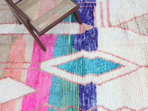 Tudert Moroccan Rug 5'1" x 8'4"