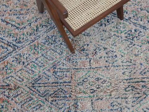 Nalya Vintage Moroccan Rug  6'8" x10'4"