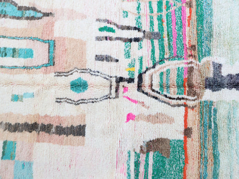 Tinshen Moroccan Rug 5'4" x 8'2"