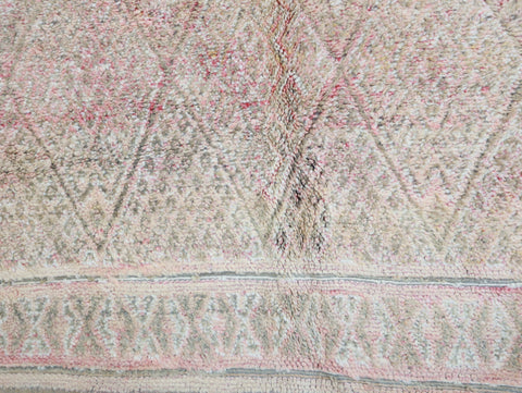 Yennan Vintage Moroccan Rug  6'8" x8'4"