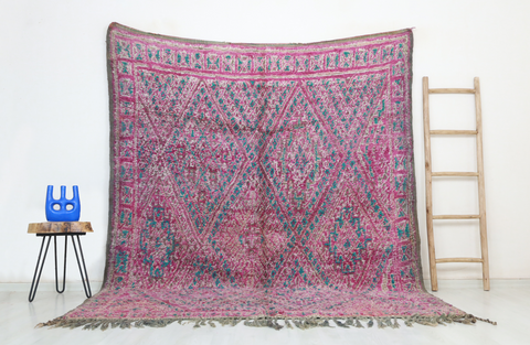 Isely Vintage Moroccan Rug  7'0" x9'0"
