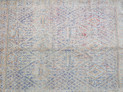 Asinagh Vintage Moroccan Rug  6'7" x8'8"