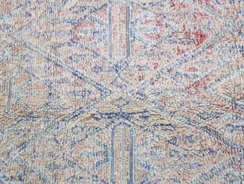Asinagh Vintage Moroccan Rug  6'7" x8'8"