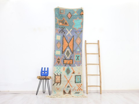 Tidevt Moroccan Rug 2'8" x 9'1"