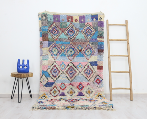 Abrid Moroccan Rug 3'9" x 7'3"