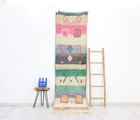 Teddut Moroccan Rug 2'8" x 9'7"