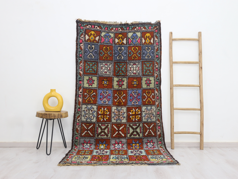 Aslay  Moroccan Rug 3'6" x 7'3"