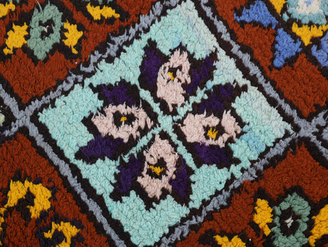 Aslay  Moroccan Rug 3'6" x 7'3"