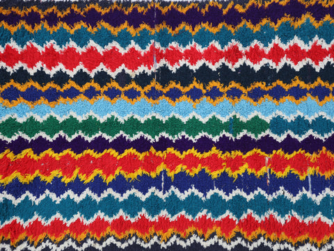 Tabrat  Moroccan Rug 3'4" x 9'5"