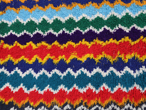 Tabrat  Moroccan Rug 3'4" x 9'5"