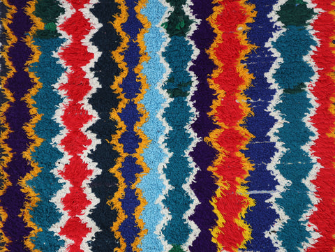 Tabrat  Moroccan Rug 3'4" x 9'5"