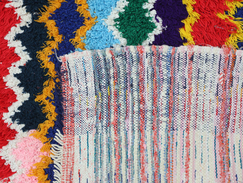 Tabrat  Moroccan Rug 3'4" x 9'5"
