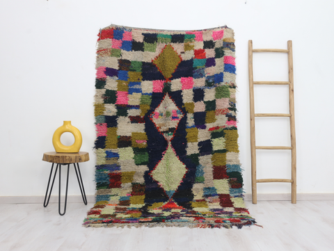 Tighermt Moroccan Rug 4'2" x 7'0"