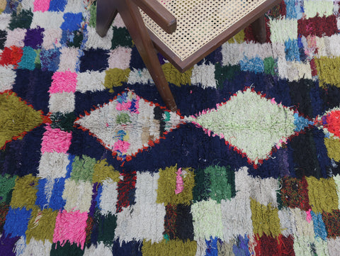 Tighermt Moroccan Rug 4'2" x 7'0"