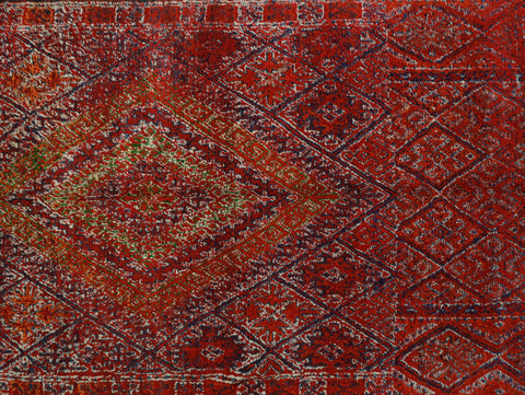 Noham Vintage Moroccan Rug  6'8" x11'5"