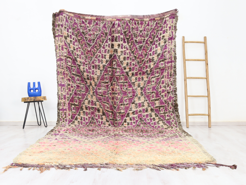 Silia Vintage Moroccan Rug 6'9" x 12'6"