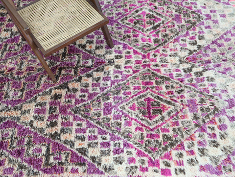 Silia Vintage Moroccan Rug 6'9" x 12'6"