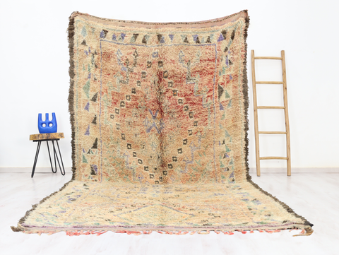 Lalla Vintage Moroccan Rug 6'8" x 13'8"
