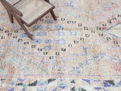 Lalla Vintage Moroccan Rug 6'8" x 13'8"