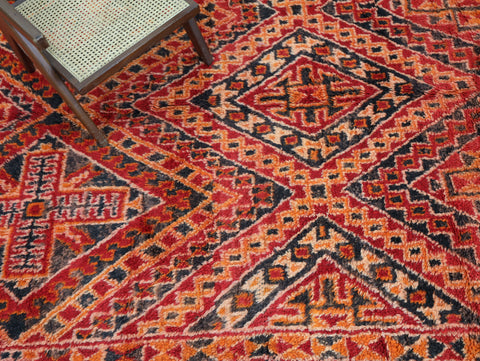 Takama Vintage Moroccan Rug 6'6" x 15'1"