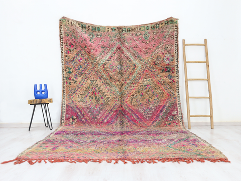 Dassine Vintage Moroccan Rug 6'9" x 11'5"