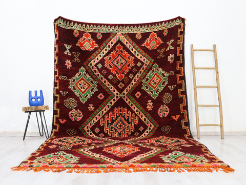 Tuga Vintage Moroccan Rug 6'9" x 10'8"