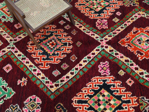 Tuga Vintage Moroccan Rug 6'9" x 10'8"