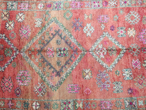 Tizerzirt Vintage Moroccan Rug 5'9" x 12'1"