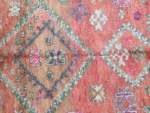 Tizerzirt Vintage Moroccan Rug 5'9" x 12'1"