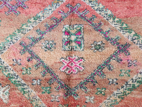 Tizerzirt Vintage Moroccan Rug 5'9" x 12'1"