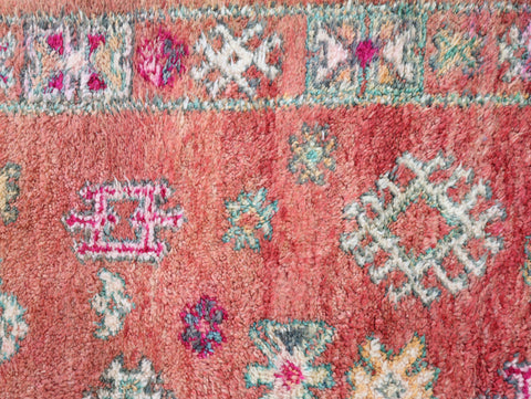 Tizerzirt Vintage Moroccan Rug 5'9" x 12'1"