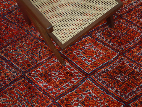 Yezza Vintage Moroccan Rug  6'8" x10'5"