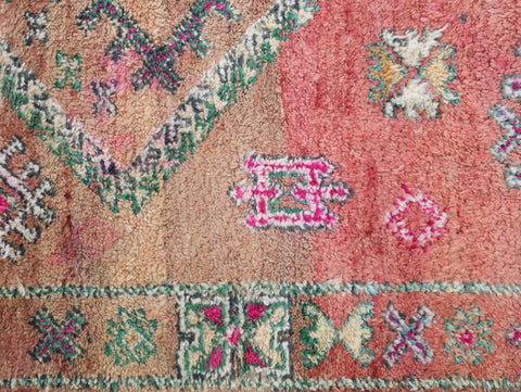 Tizerzirt Vintage Moroccan Rug 5'9" x 12'1"
