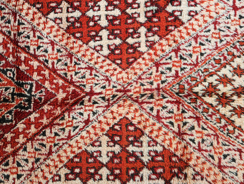 Tawzalt Vintage Moroccan Rug 5'9" x 10'6"