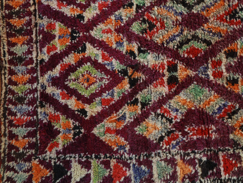 Issaf Vintage Moroccan Rug  6'7" x10'9"