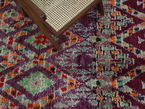 Issaf Vintage Moroccan Rug  6'7" x10'9"