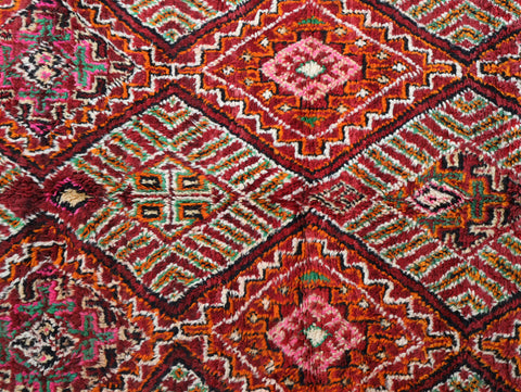 Tassekurit Vintage Moroccan Rug 6'4" x 9'5"