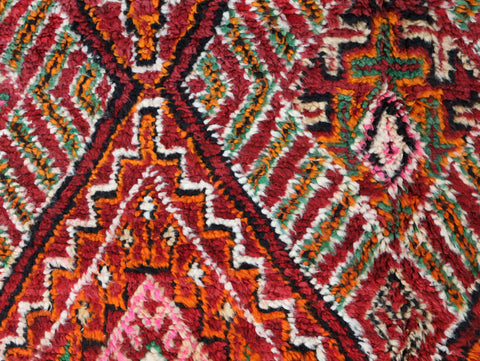 Tassekurit Vintage Moroccan Rug 6'4" x 9'5"