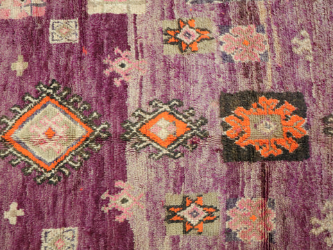 Hettu Vintage Moroccan Rug  7'3" x 12'1"