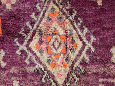 Hettu Vintage Moroccan Rug  7'3" x 12'1"