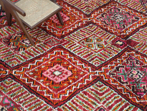 Tassekurit Vintage Moroccan Rug 6'4" x 9'5"